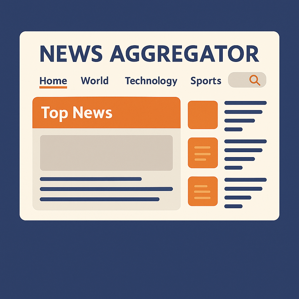 ニュースアグリゲーターアプリ